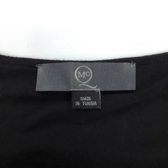 NEW Alexander McQueen MCQ Wool Drape Dress Lagenlook Minimal Modern Grunge Black